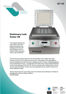 Oxipack SLT XS datasheet thumbnail